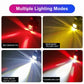 🏍️💡 Dual-beam LED headlight – bright, waterproof, fits 12-80V vehicles!