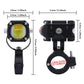 🏍️💡 Dual-beam LED headlight – bright, waterproof, fits 12-80V vehicles!