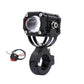 🏍️💡 Dual-beam LED headlight – bright, waterproof, fits 12-80V vehicles!