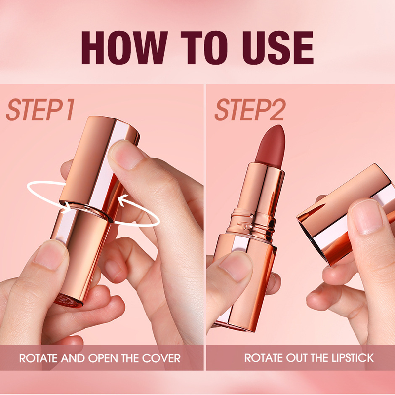 🥳2026 HOT SALE🥳💞50K+ SOLD!💋✨ 50% OFF! 24H Long‑Lasting Matte Lipstick – Smudge‑proof, transfer‑resistant, vibrant colour. Comfortable & non‑drying – lasts all day! 👄🌹