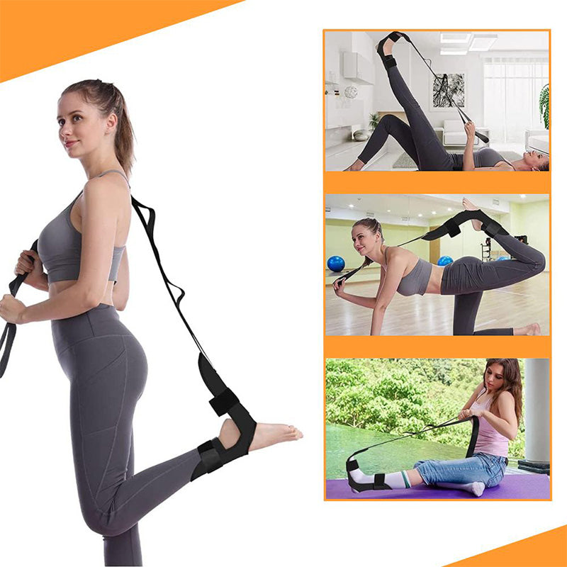 🦵🧘‍♀️ Correa Multifunción Pierna y Pie – Estiramiento Profundo, Alivio Muscular y Recuperación Física 🏃‍♂️💆‍♀️