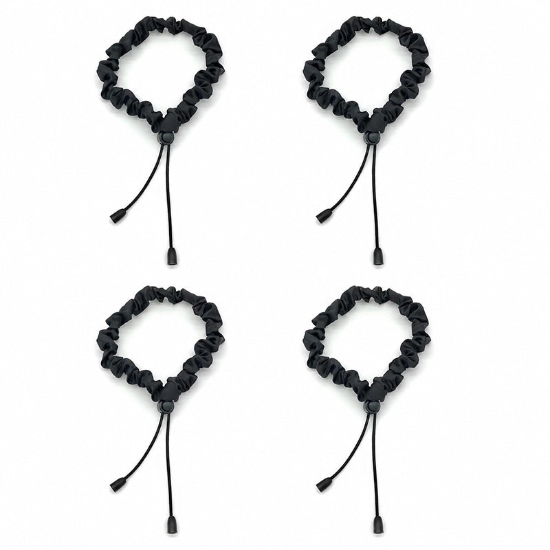 Diadema de satén con cordón ajustable