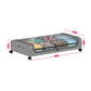 Large Capacity Under Bed Storage with Wheels & Lid