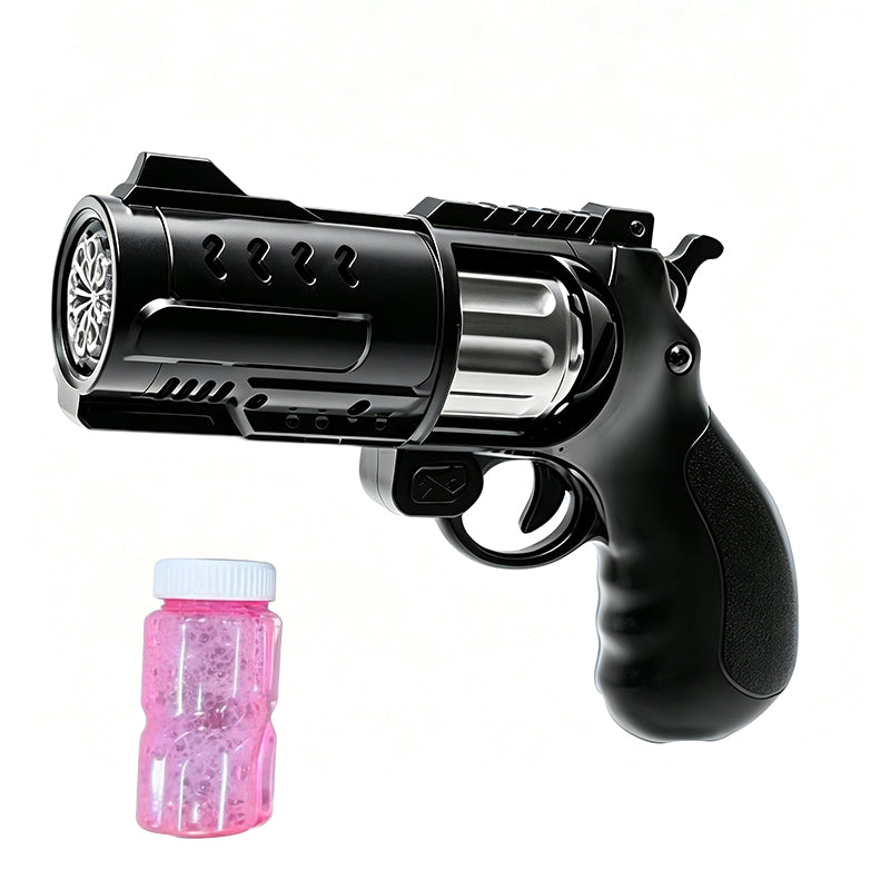 Outdoor Electric Revolver Bubble Toy for Kids