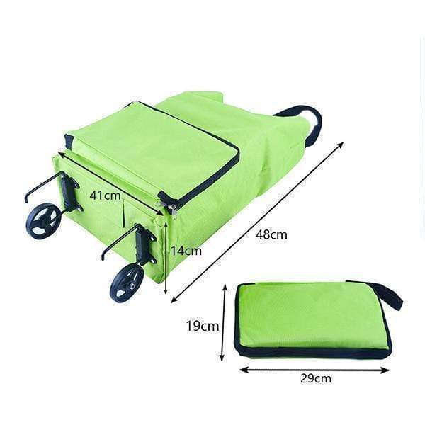 🔥Carro de la compra plegable 2 en 1🥰🛒