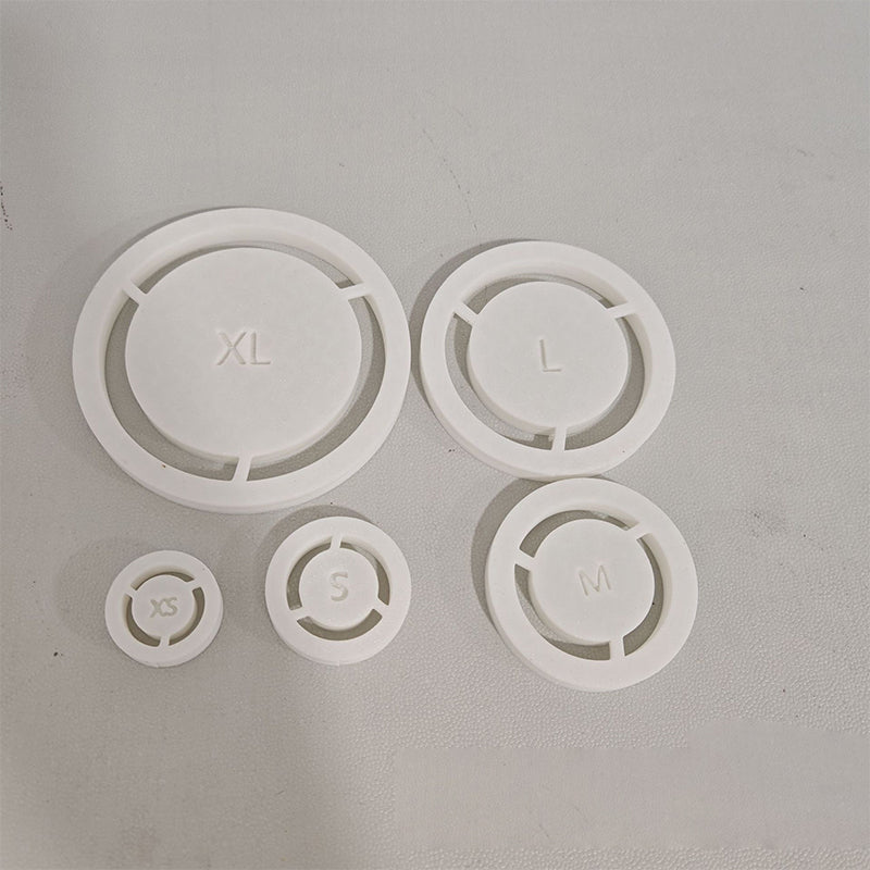 Herramienta de centrado para plantillas de anillos de cerámica para recortar arcilla