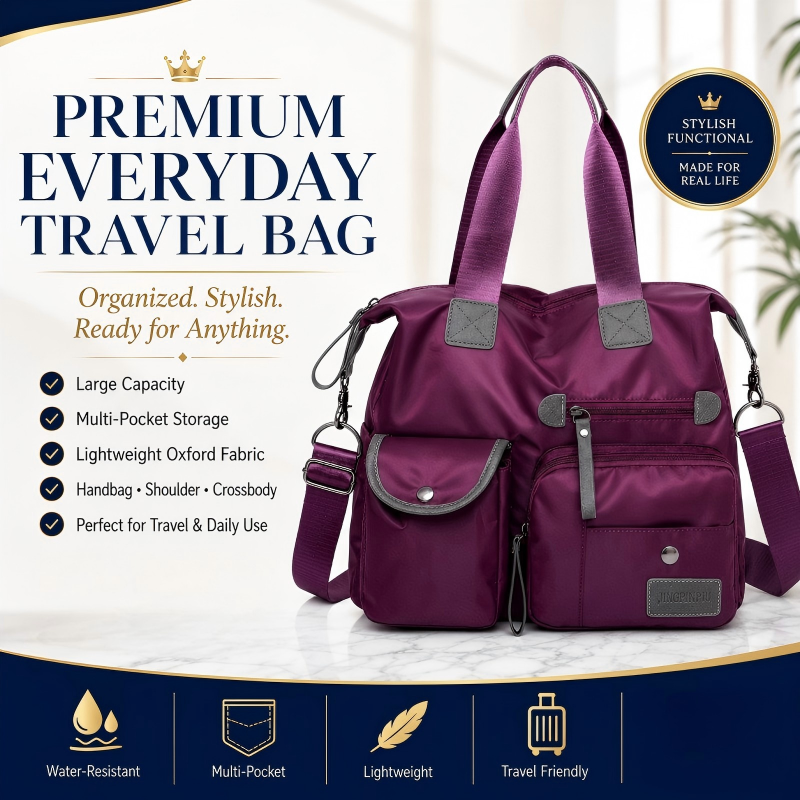 👜💧 Bolso Tote Impermeable Mujer – Gran Capacidad, Protege tus Cosas de la Lluvia y Listo para Todo 🌧️✨