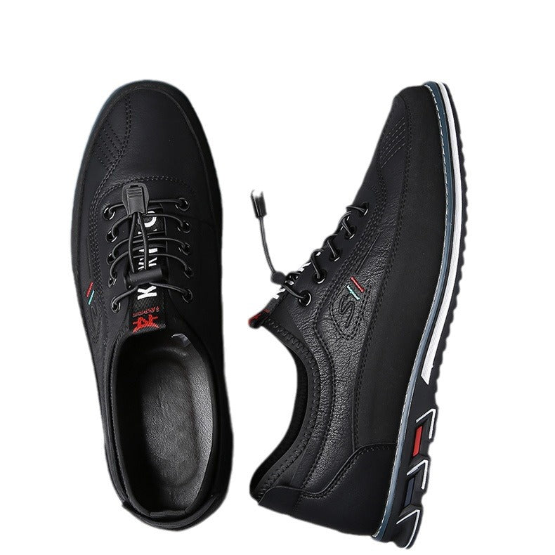 Zapatos de cuero para hombre de estilo clásico y moderno