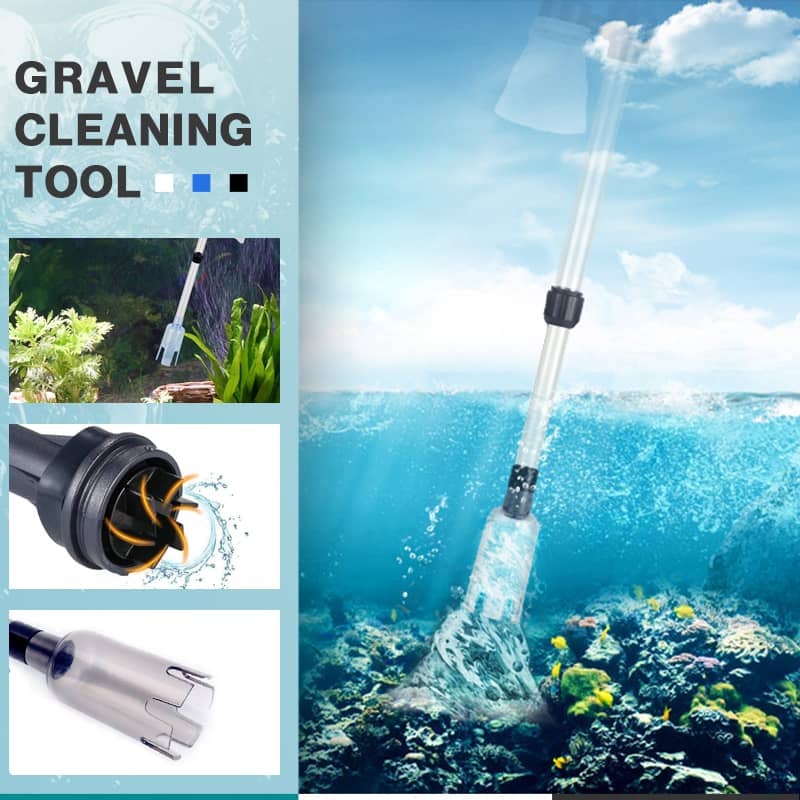 🔥 51% de descuento | Limpiador Eléctrico de Grava para Acuario
