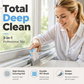 🔥Hot Sale 🔥 Stop Picking Window Tracks with Your Fingernail! 3-in-1 Window Track Cleaning Tool – Brush + Scraper + Scrub Pad, Reaches Where Fingers Can't
