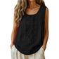 ⌛Limited-Time Offer-Women's Round Neck Embroidered Tank Tops