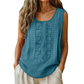 ⌛Limited-Time Offer-Women's Round Neck Embroidered Tank Tops