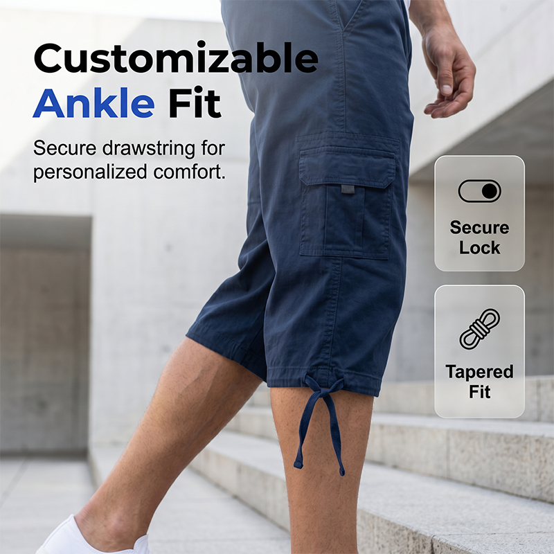 👖🔧 LIMITED TIME 50% OFF! 🛠️Men's Multi-Pocket Capri Pants – 5 utility pockets & durable fabric – Carry everything, anywhere.