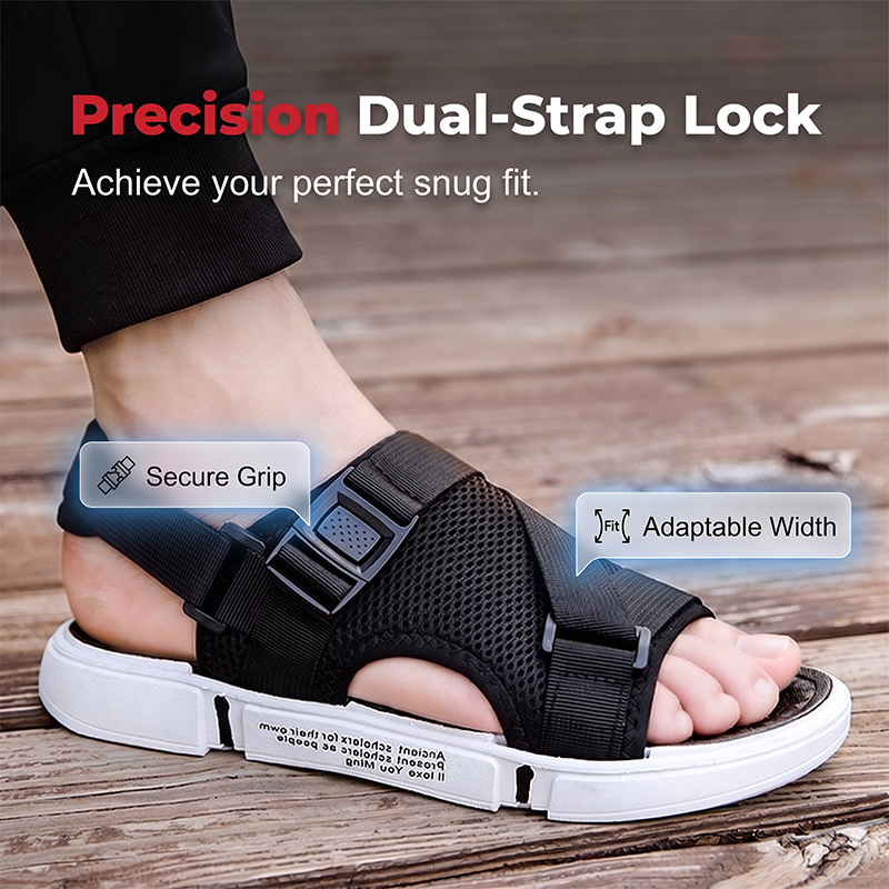 🔥50% de descuento en la gran venta de verano👟Sandalias transpirables de punta abierta para hombre🍃