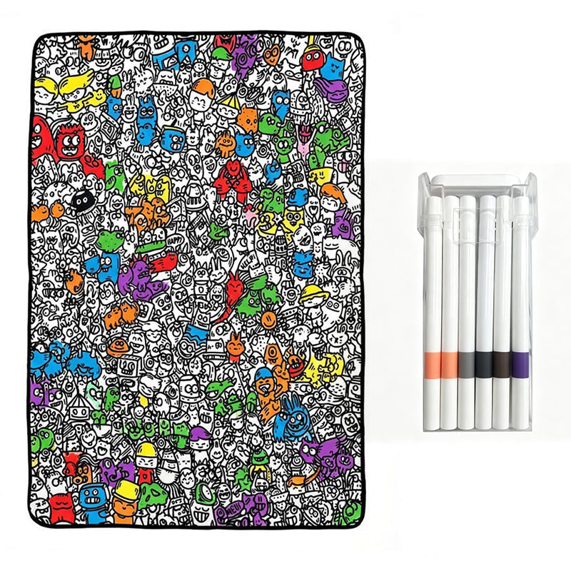 Family Bonding DIY Drawing Blanket