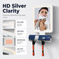 LED Shower Mirror with Heated Anti-Fog for Shaving
