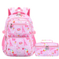 Girls' Cute Multi-Pocket School Backpack