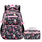 Girls' Cute Multi-Pocket School Backpack