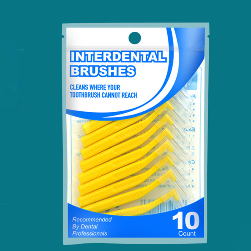 Cepillos interdentales ultrafinos de limpieza profunda