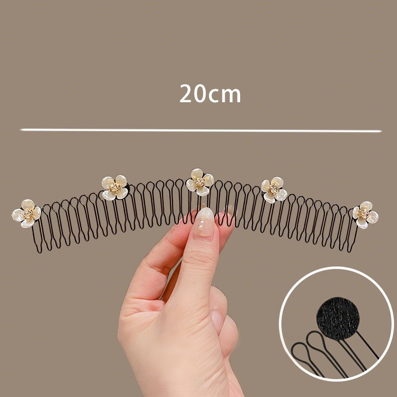 🔥¡Oferta imperdible con 50% de descuento!🔥 Elegante diadema flexible e invisible que evita los cabellos sueltos: agarre en espiral, sin marcas ni enredos 💇