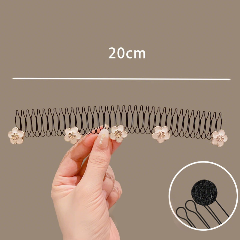 🔥¡Oferta imperdible con 50% de descuento!🔥 Elegante diadema flexible e invisible que evita los cabellos sueltos: agarre en espiral, sin marcas ni enredos 💇