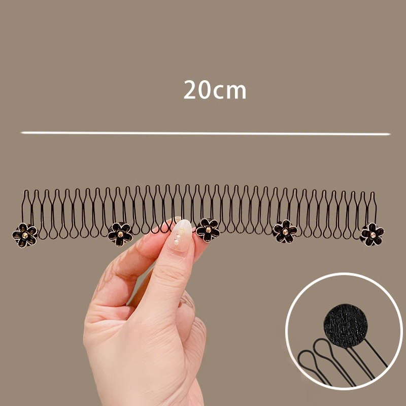 🔥¡Oferta imperdible con 50% de descuento!🔥 Elegante diadema flexible e invisible que evita los cabellos sueltos: agarre en espiral, sin marcas ni enredos 💇