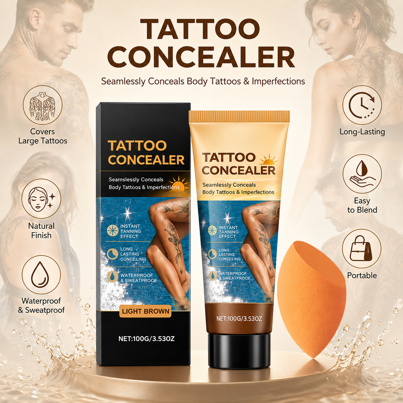 Waterproof Full Coverage Tattoo Concealer