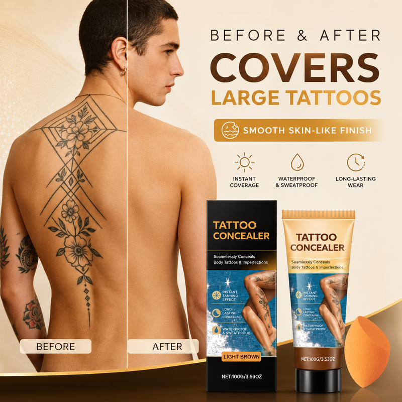 Waterproof Full Coverage Tattoo Concealer