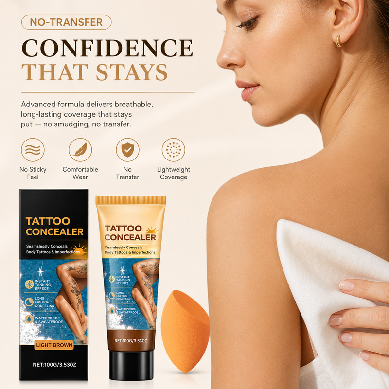 Waterproof Full Coverage Tattoo Concealer
