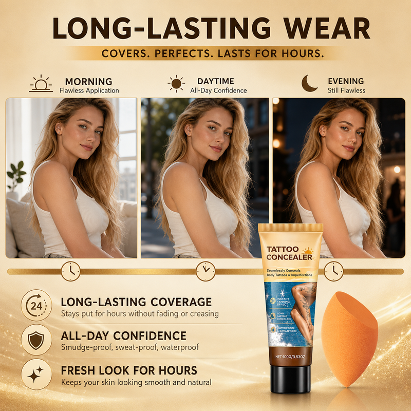 Waterproof Full Coverage Tattoo Concealer