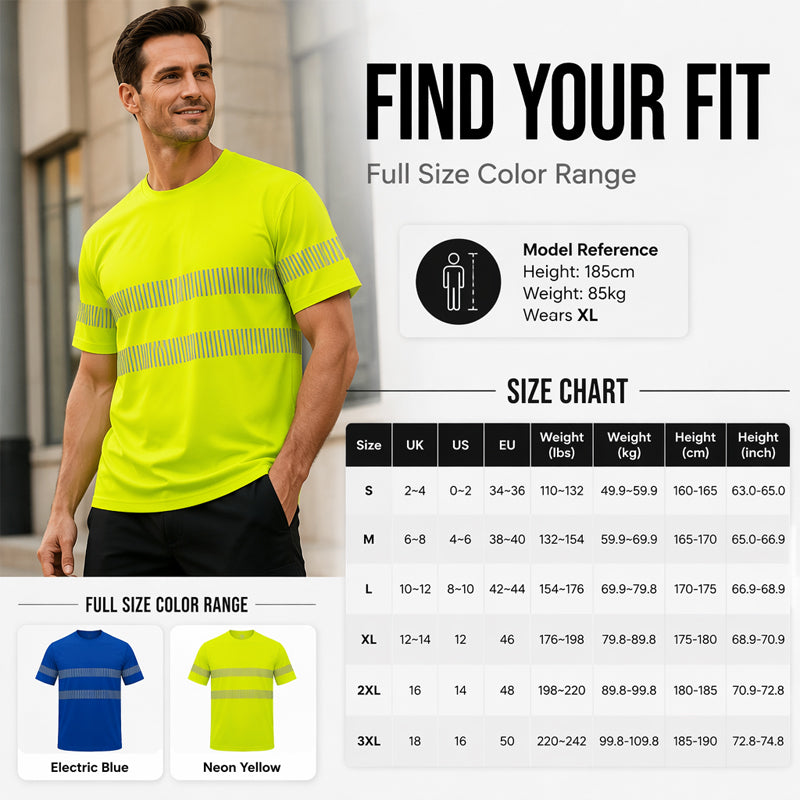 🚧💡 LIMITED TIME 50% OFF! 🦺Hi-Vis Reflective Safety Top – Bright visibility & 360° protection.