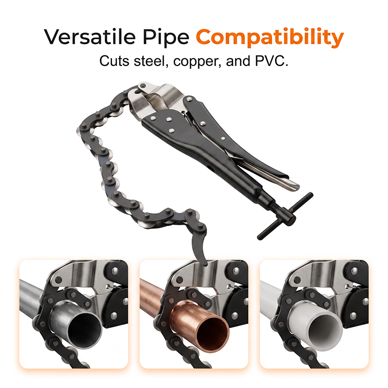 💥Limited time 50% off！🏭Factory direct cutters, expert certified quality goods🛠️Heavy Duty Exhaust Pipe Chain Cutter Pliers