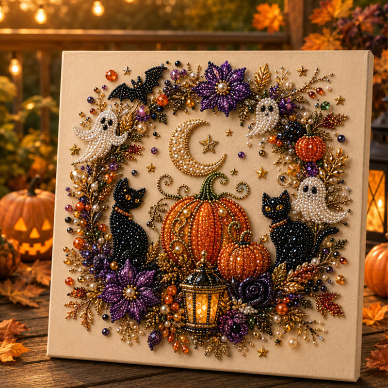 👻Halloween Ghost Pearl Art DIY Kit🎁
