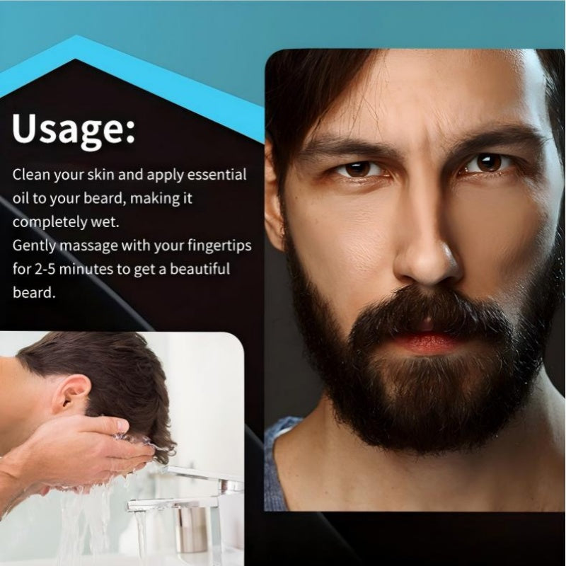 Aceite esencial nutritivo para el cuidado de la barba