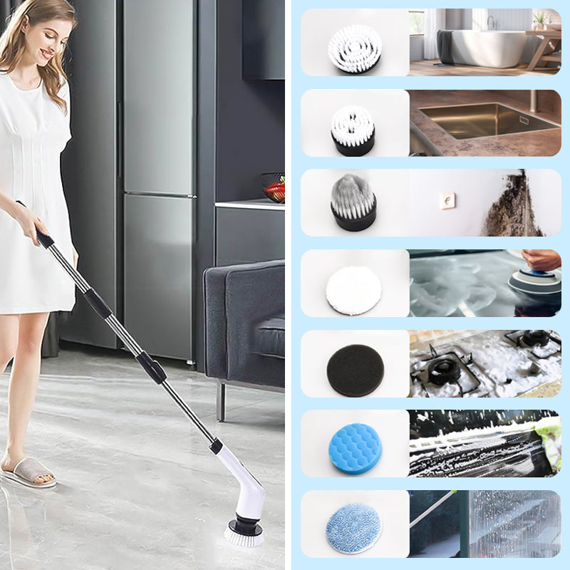 7-in-1 Cordless Electric Spin Cleaning Brush