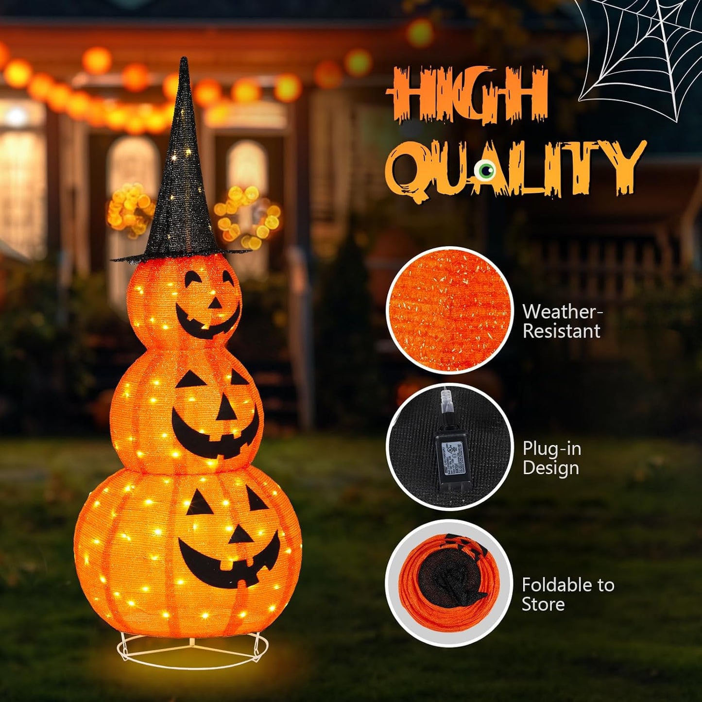 🎃 Hot sale 56% off 🎃🎃 Halloween foldable pumpkin decorations