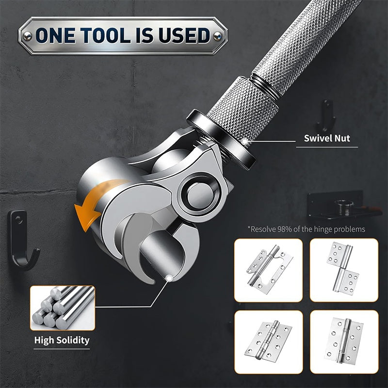 ⏳Time-Limited Special⏰Universal Adjustable Door Hinge Wrench