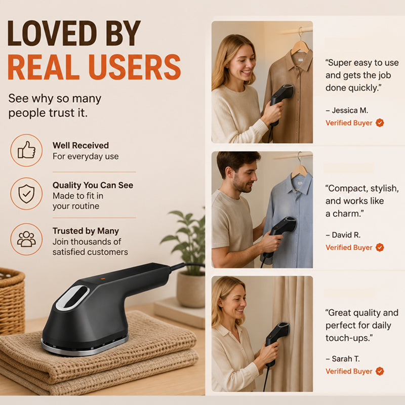 3-in-1 Handheld Garment Steamer