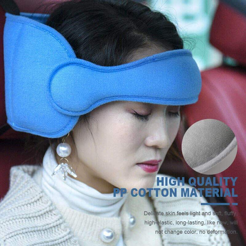 Soporte para la cabeza al dormir en el coche