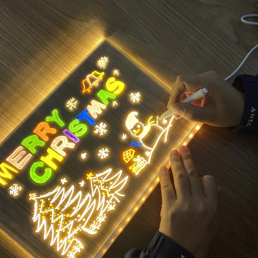 (🌲Early Christmas Sale🎁) -✨LED Note Board with Colors🎨