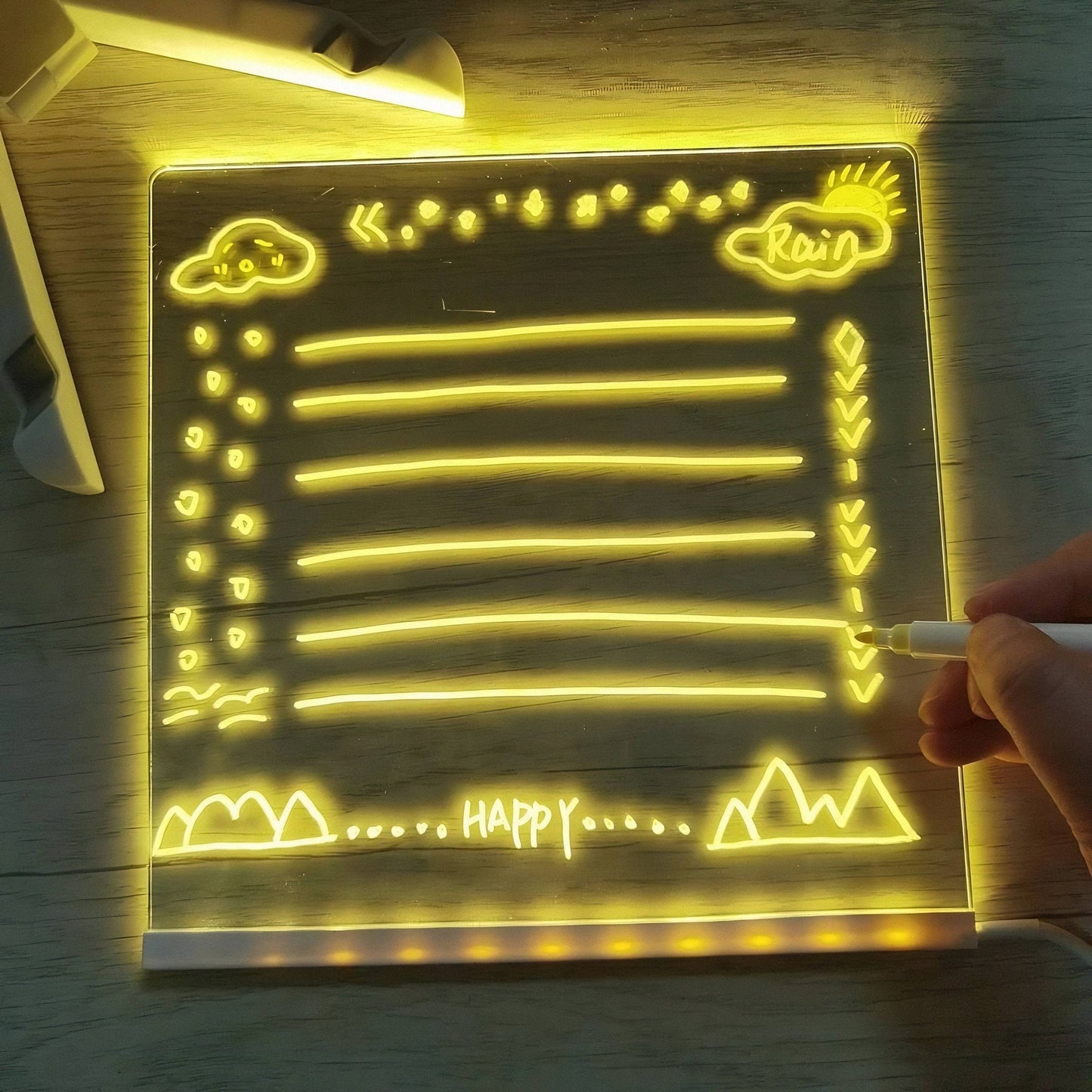 (🌲Early Christmas Sale🎁) -✨LED Note Board with Colors🎨