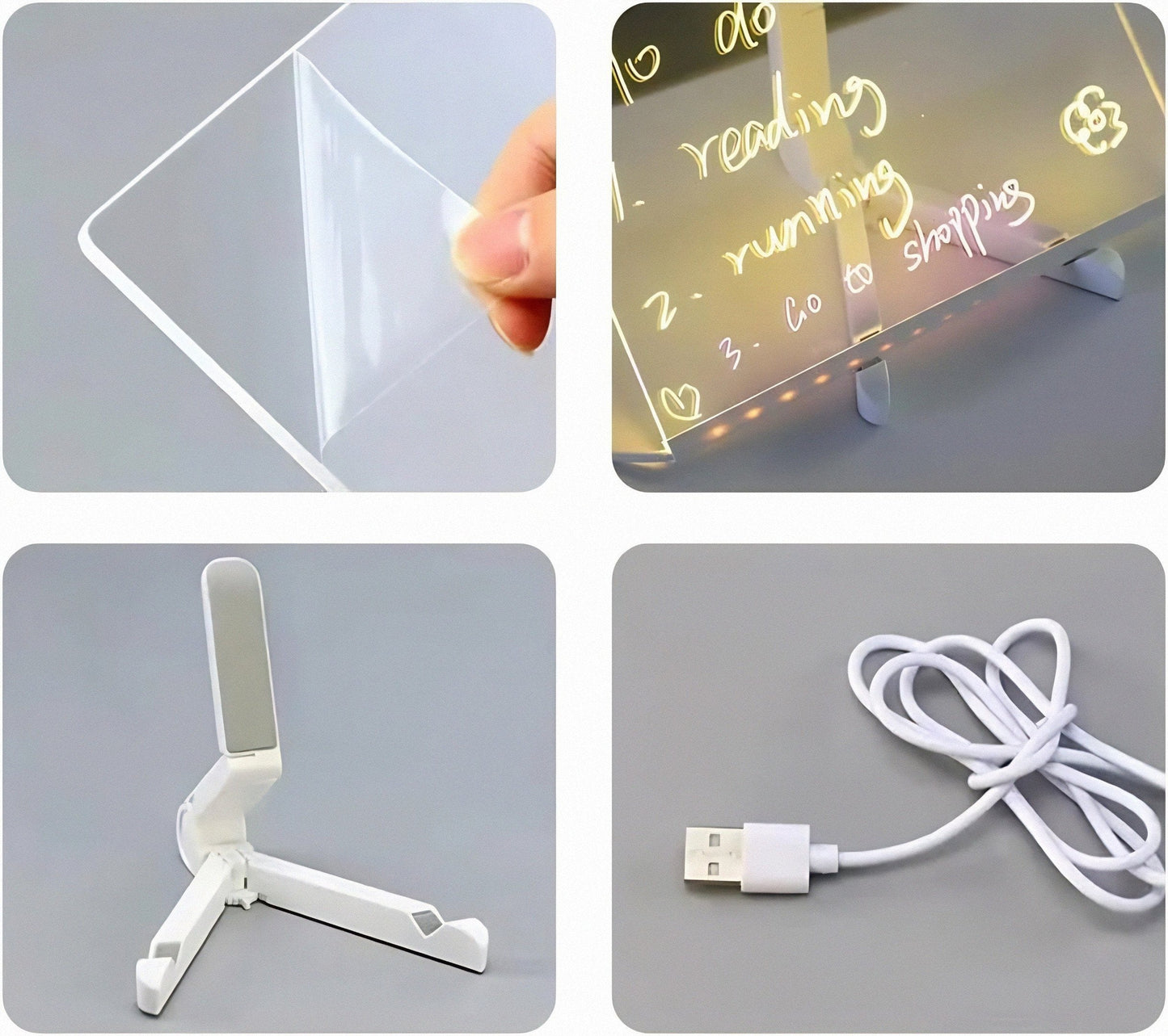 (🌲Early Christmas Sale🎁) -✨LED Note Board with Colors🎨