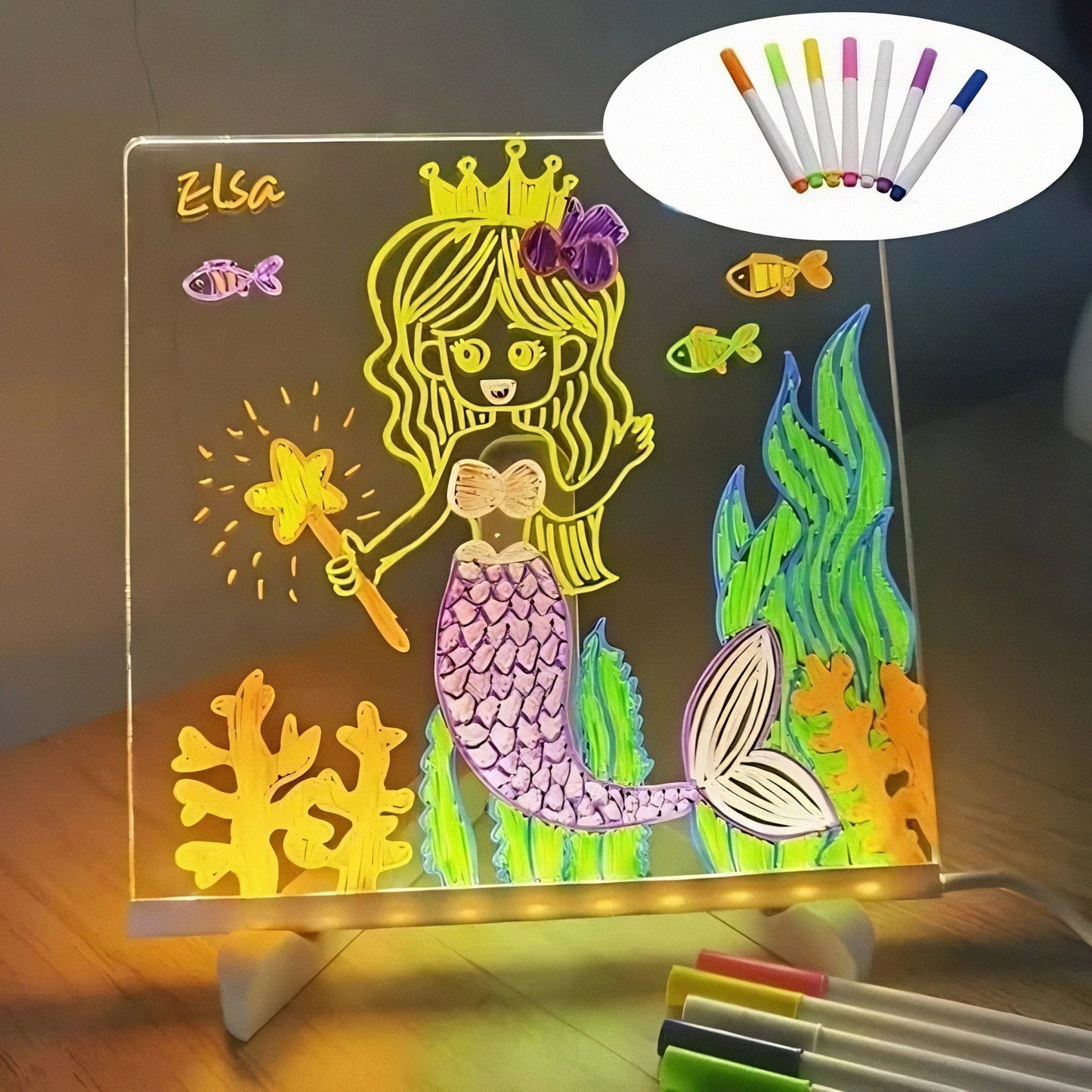(🌲Early Christmas Sale🎁) -✨LED Note Board with Colors🎨