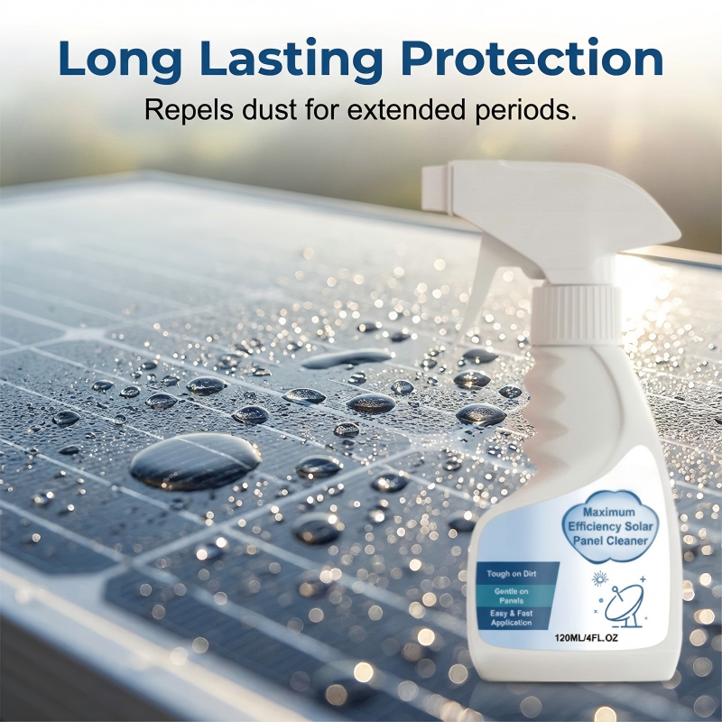 🔥¡Oferta imperdible con 50% de descuento!🔥 Limpiador en aerosol para paneles solares: alta eficiencia, sin manchas, biodegradable, 946 ml (32 oz) rinde 570 litros (150 galones) ☀️
