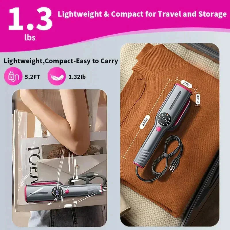 🥳2026 HOT SALE🥳💞50K+ SOLD!💥🧺💨 50% OFF! Steam Iron & Steamer 2-in-1 – Kills 99.99% mites & bacteria. 5s preheat, 150ml tank. Ceramic plate, even heat. Safe for silk to cotton. Your fabric care essential. 🛡️🌿