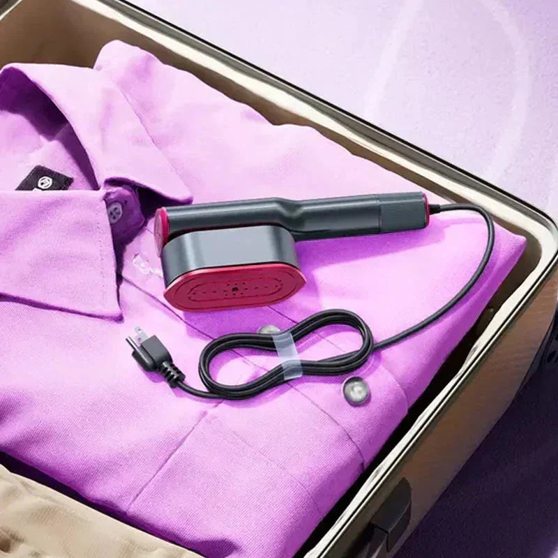 🥳2026 HOT SALE🥳💞50K+ SOLD!💥🧺💨 50% OFF! Steam Iron & Steamer 2-in-1 – Kills 99.99% mites & bacteria. 5s preheat, 150ml tank. Ceramic plate, even heat. Safe for silk to cotton. Your fabric care essential. 🛡️🌿