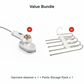 🥳2026 HOT SALE🥳💞50K+ SOLD!💥🧺💨 50% OFF! Steam Iron & Steamer 2-in-1 – Kills 99.99% mites & bacteria. 5s preheat, 150ml tank. Ceramic plate, even heat. Safe for silk to cotton. Your fabric care essential. 🛡️🌿