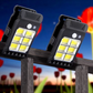 🌞 Lámpara solar con sensor de movimiento y clip: iluminación exterior ecológica y de bajo consumo energético 🌍💡
