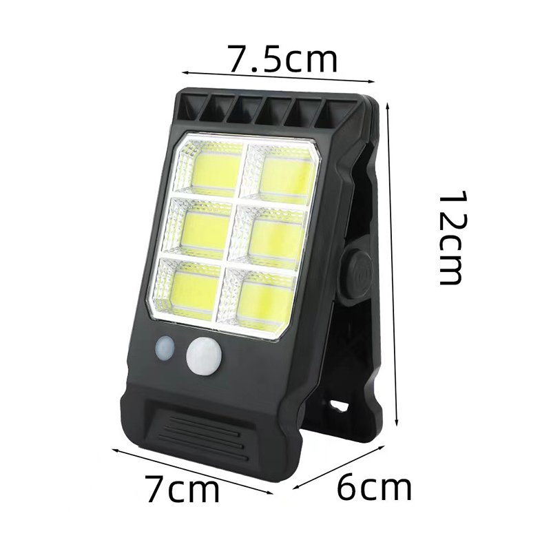 🌞 Lámpara solar con sensor de movimiento y clip: iluminación exterior ecológica y de bajo consumo energético 🌍💡
