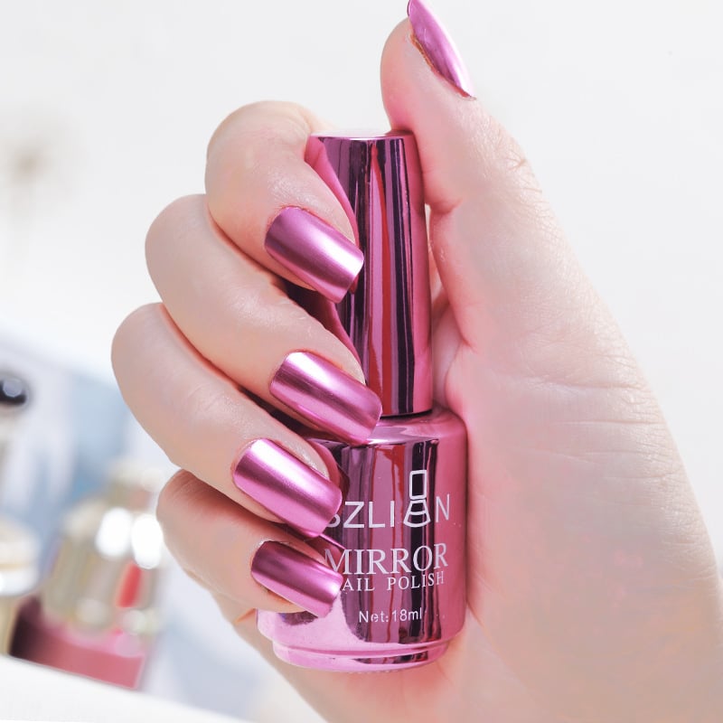 📢📢50% OFF !! ⏰2026 Glamorous Metallic Mirror Nail Polish